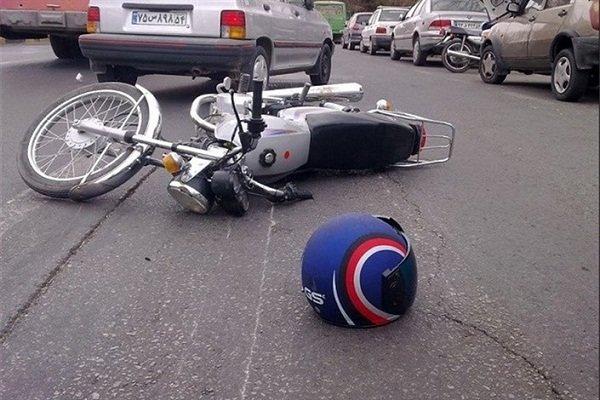 تصادف مرگبار موتورسیکلت با کامیون تانکر در بزرگراه بسیج