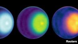 پژوهش جدید: دانشمندان «ناسا» برای اولین بار روی سیاره مرموز «اورانوس» یک طوفان قطبی مشاهده کردند