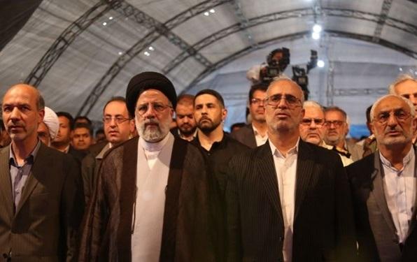 افتتاح طرح آبرسانی به بم و بروات با حضور رئیسی