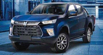 پیکاپ کینگ لینگ تاگا با پلاک ملی وارد بازار شد/ عکس