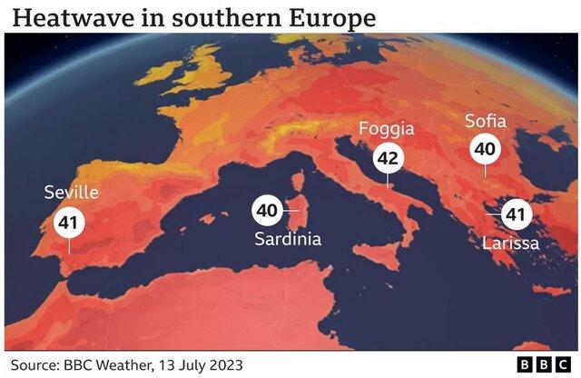 دوزخ «دانته» برای اروپایی‌ها؛ رکوردزنی گرما در قاره سبز