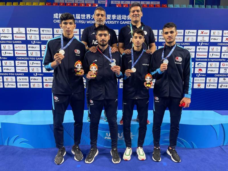 نایب قهرمانی تکواندوی ایران در یونیورسیاد جهانی دانشجویان