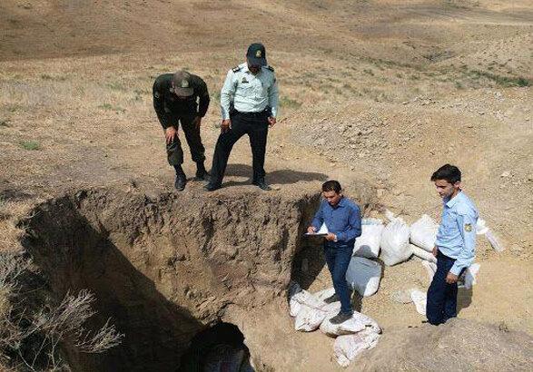 چهار حفار غیرمجاز در شهرستان خدابنده دستگیر شدند