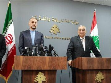 امیرعبداللهیان: به حمایت‌های قوی خود از دولت، ارتش و مردم لبنان ادامه خواهیم داد