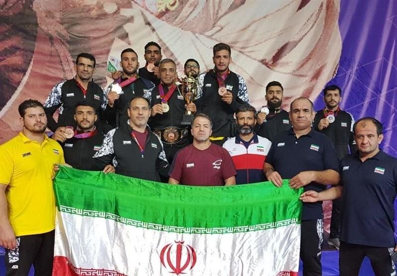 کشتی فرنگی ناشنوایان ایران نایب قهرمان جهان شد