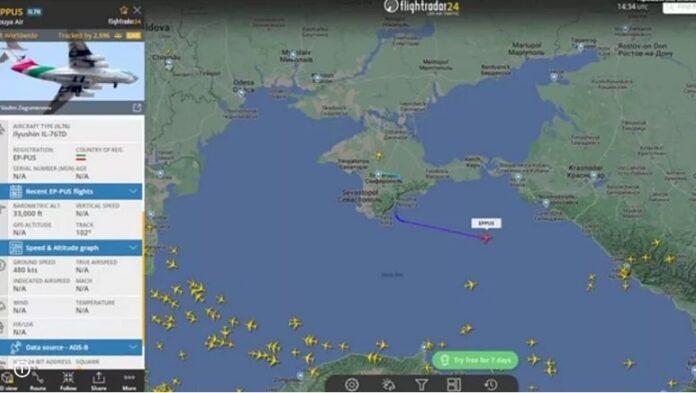 تکذیب با وجود شواهدی مبنی بر پرواز هواپیمای شرکت پویا ایر به کریمه اشغالی