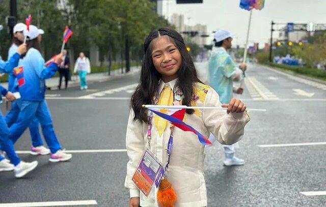 درخشش دختر ۹ ساله در بازی‌های آسیایی هانگژو