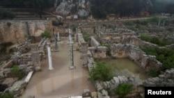 فاجعه سیل لیبی به شهر باستانی «سیرنه» در لیبی آسیب رساند اما آثار جدیدی را آشکار کرد