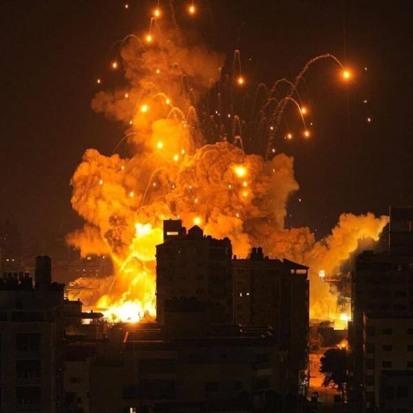 جنایتی دیگر از رژیم صهیونیستی؛استفاده از «بمب‌های فسفری» در بمباران«حی الکرامه»