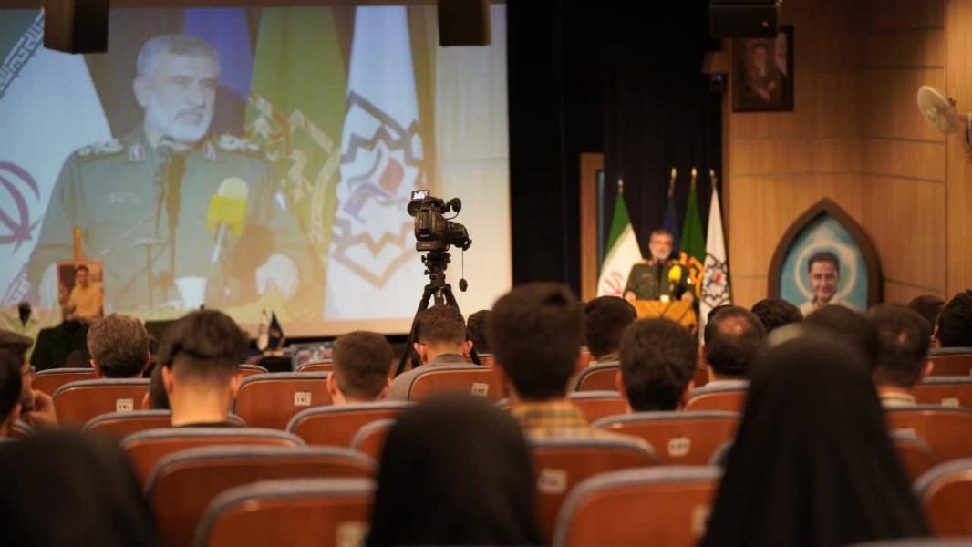 مراسم سالگرد جهادگر بسیجی «کسری اسمعیلی» برگزار شد