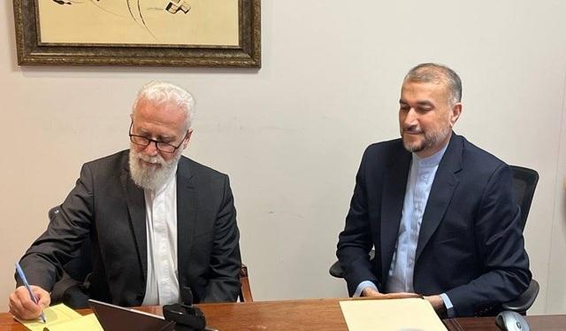 نشست مجازی امیرعبداللهیان با رئیس و اعضای دفتر حفاظت منافع ایران در واشنگتن