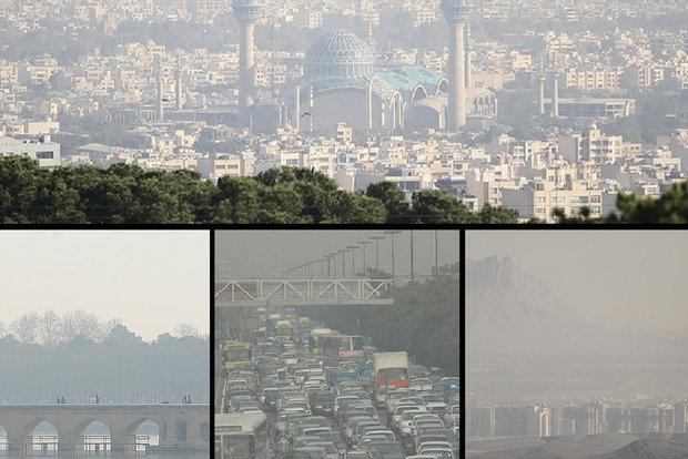تداوم آلودگی شدید هوای اصفهان برای یازدهمین روز/ شاخص ۱۷۶ است