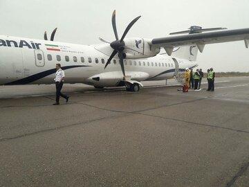 نقص فنی در پرواز سهند به تهران؛ چرخ هواپیمای دچار مشکل شد