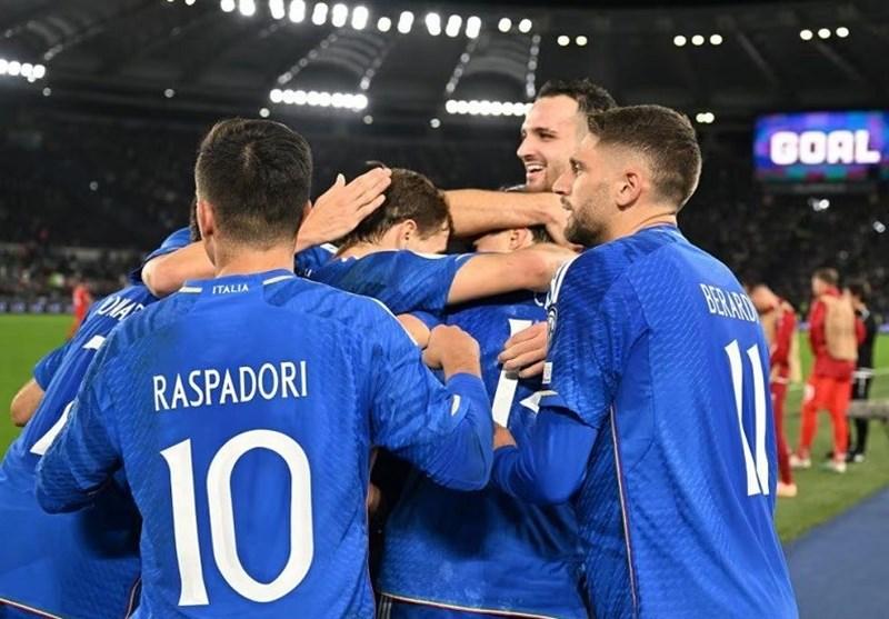ایتالیا با انتقام از مقدونیه، به یکقدمی یورو ۲۰۲۴ رسید/ دانمارک صعود کرد