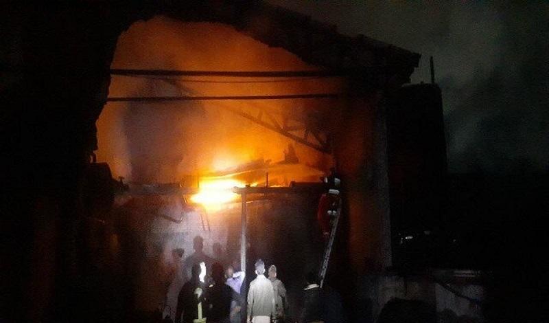 آتش‌سوزی در برج اسکان تهران