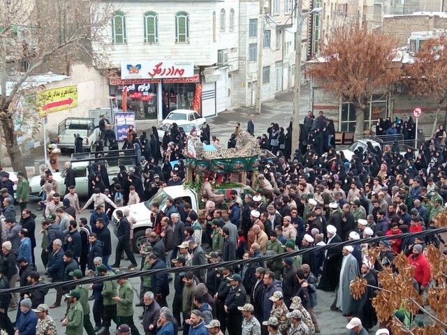 استشمام عطر خوش شهادت در ملایر