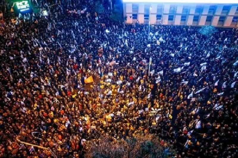 وزارت جنگ تل‌آویو در قرق معترضان: جنگ بس است