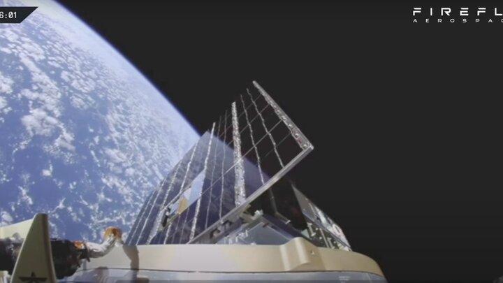 «فایر فلای» ماهواره «لاکهید مارتین» را به فضا برد