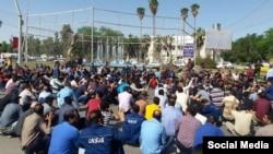 اعتصاب در گروه ملی صنعتی فولاد اهواز؛ فعال کارگری: کارگران برای زنده ماندن راهی جز اعتراض ندارند