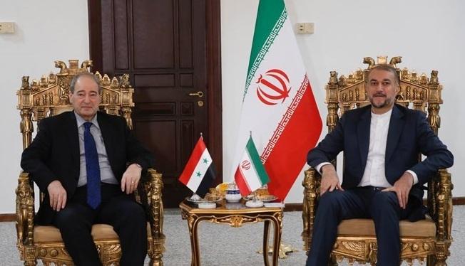 حمایت ایران از بسط حاکمیت دولت سوریه بر تمام مناطق سرزمینی این کشور