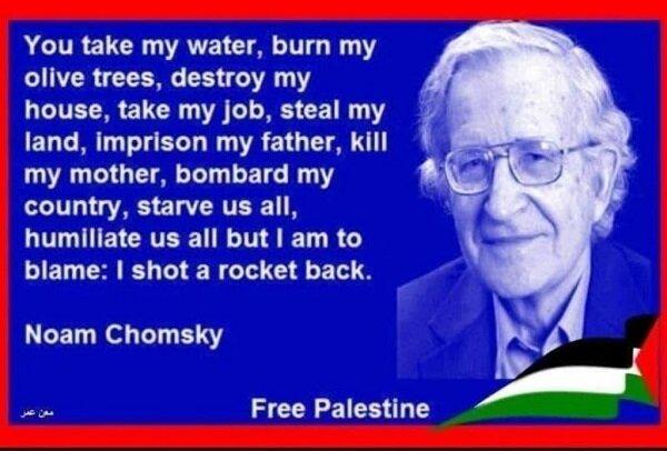 ماجرای عجیب عقاب ایرانی و نوام چامسکی/تجربه محاصره غزه و آبادان