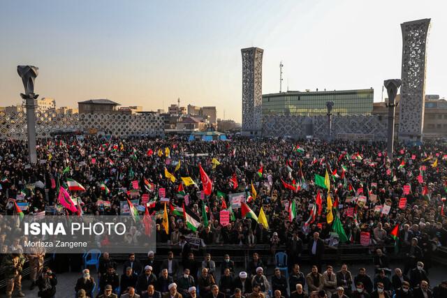 گرامیداشت چهاردمین سالروز یوم‌الله ۹ دی؛ وطن‌پرستان دوباره حماسه آفریدند