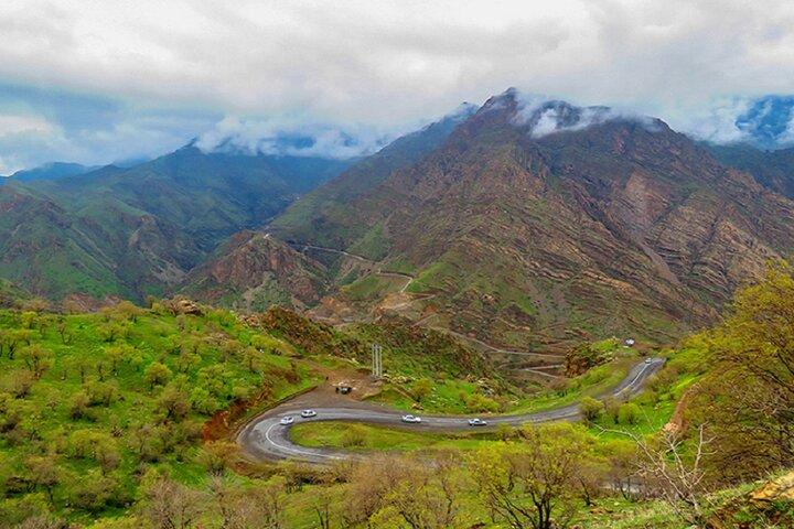 حرکت ابرها در ارتفاعات سریاس از توابع پاوه