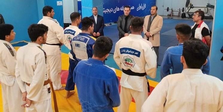 بازدید رئیس فدراسیون جودو از تمرینات تیم ملی ناشنوایان