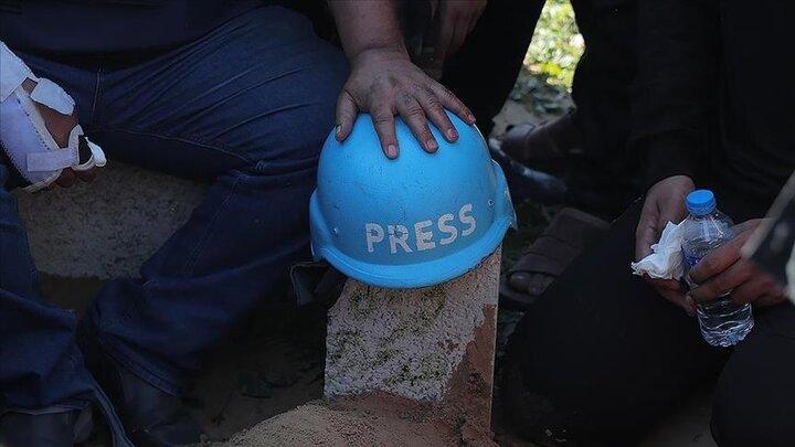 کلمبیا: ۱۰۸ خبرنگار بر اثر بمباران خانه‌هایشان در غزه کشته شدند