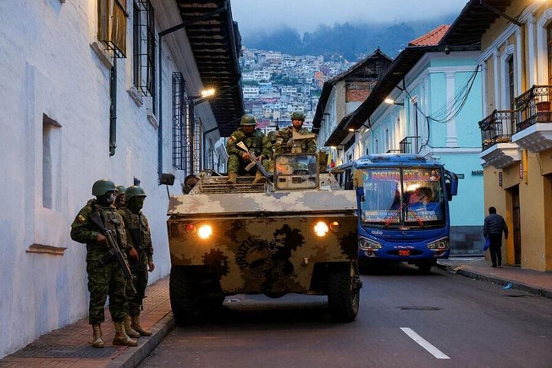 ۲۲ هزار نظامی اکوادور مامور جنگ با باندهای تبهکار