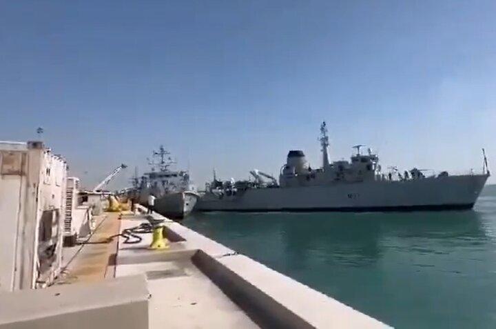 بیانیه نیروی دریایی انگلیس درباره برخورد ۲ ناو این کشور در بحرین