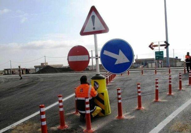 ایمن سازی نقاط حادثه خیز در آزادراه تهران-ساوه