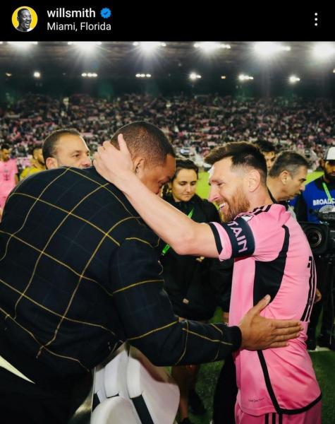 ویل اسمیت پس از دیدار با مسی: دیوانه‌وار بود!