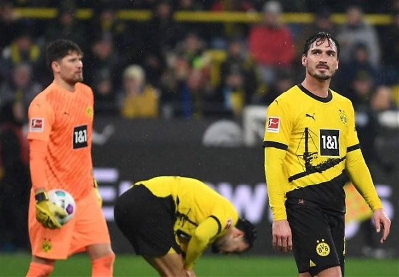 شکست خانگی، دورتموند را از بالانشینان جدول دور کرد