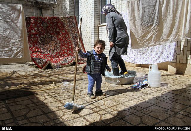 در خانه تکانی هوای آب را داشته باشیم