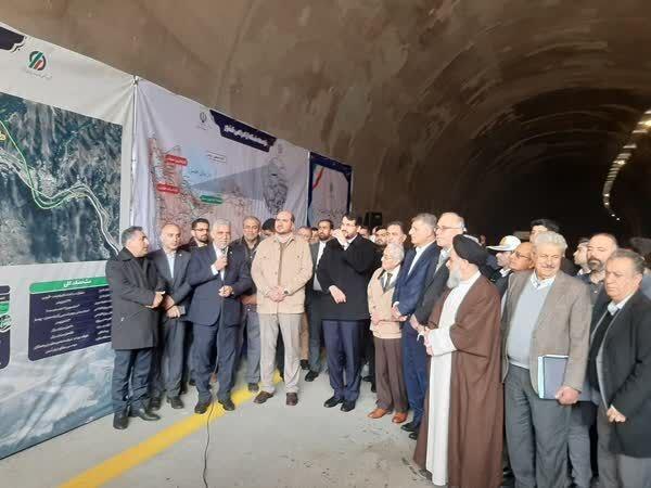 هشت کیلومتر آزادراه منجیل_رودبار  افتتاح شد