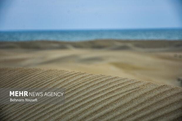 دریاچه سیراب «تل شیطان» میزبان مسافران نوروزی/کاخ سرهنگ را ببینید