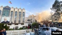 حمله «اسرائیل» به کنسولگری حکومت ایران در دمشق؛ «دیپلمات‌ها» و سه فرمانده ارشد سپاه در میان کشته‌شدگان هستند