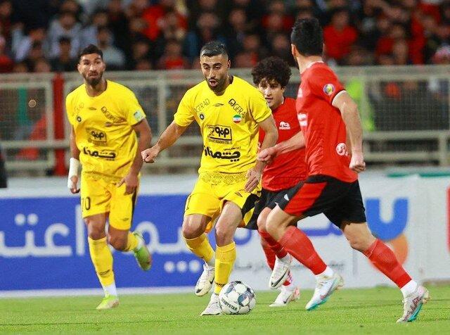 نتایج بازی‌های معوقه لیگ برتر فوتبال/ تقابل حساس تراکتور و سپاهان برنده نداشت