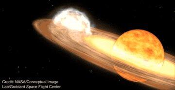 تماشا کنید/ ظهور ناگهانی درخششی عظیم در آسمان شب!