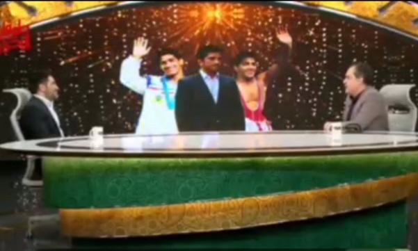 درگیری دبیر در برنامه زنده با مجری: تنت میخاره!