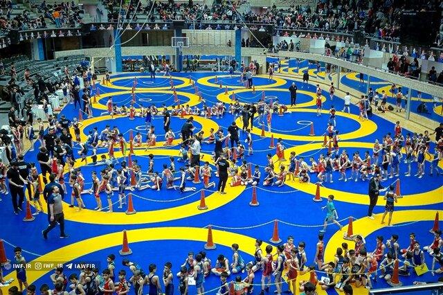 آمل قهرمان مسابقات کشتی فرنگی نونهالان مازندران شد