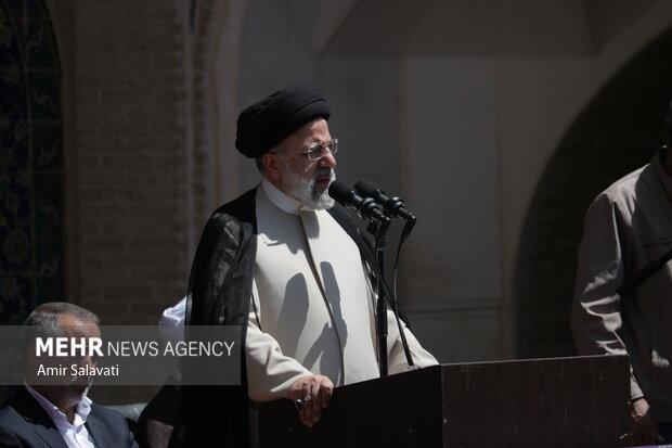 رییسی: مشکلات مردم را رفع می کنیم/ حمایت از شرکت های دانش بنیان