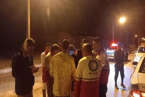 تخلیه روستای سیل‌زده نوده زیرکوه/۵۶ خانوار اسکان داده شدند