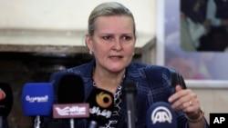 لیز گرانده به عنوان فرستاده ویژه جدید آمریکا در امور بشردوستانه خاورمیانه معرفی شد