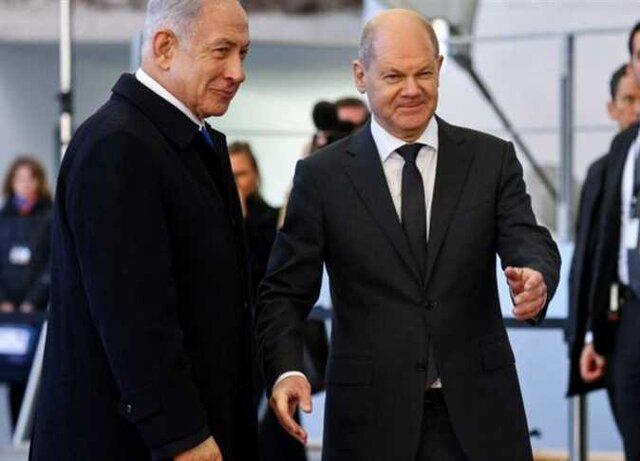 رایزنی صدراعظم آلمان و نتانیاهو با محوریت آتش‌بس غزه