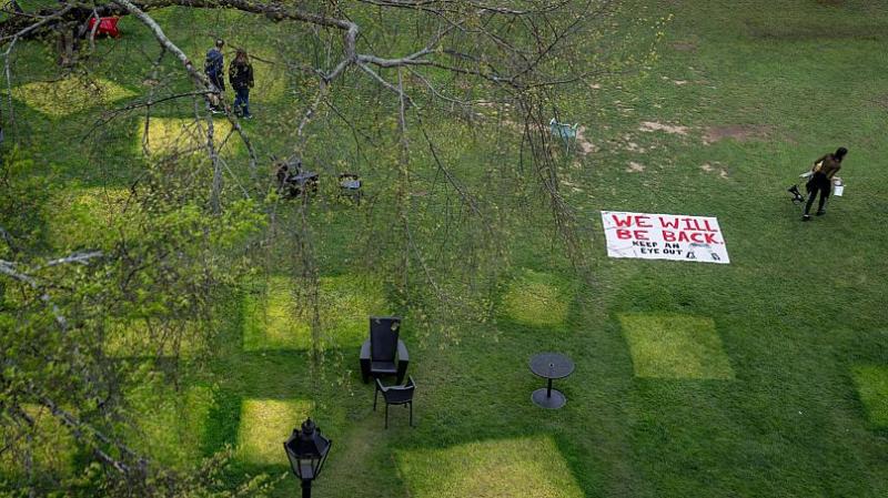 پایان تحصن همبستگی با فلسطینی‌ها در برخی دانشگاه‌های آمریکا؛ مسئولین به خواسته معترضان گوش می‌دهند؟