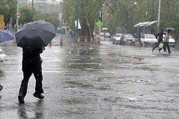 تشدید فعالیت سامانه بارشی به همراه ناپایداری‌های محلی