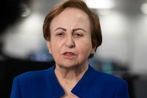 واکنش شیرین عبادی به حمله حامیان جمهوری اسلامی به معترضان ایرانی در لندن  - Gooya News