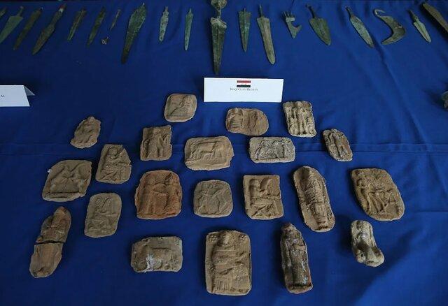 ۶۰۰۰ اثر تاریخی غارت‌شده از عراق پیدا شد